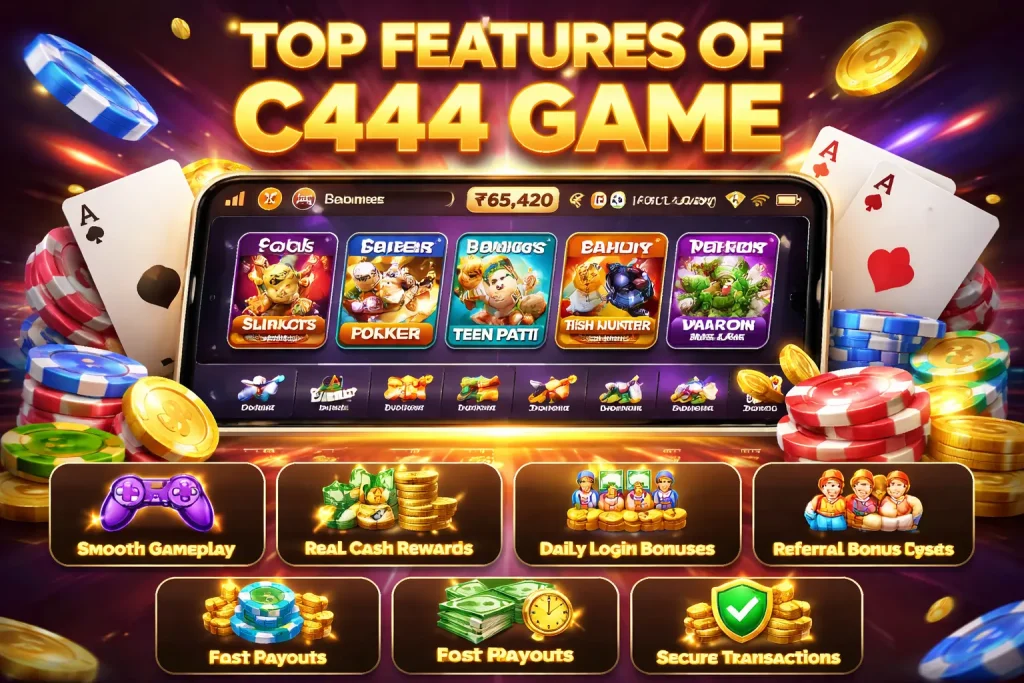 Key Features Of the C444 Game Download APK