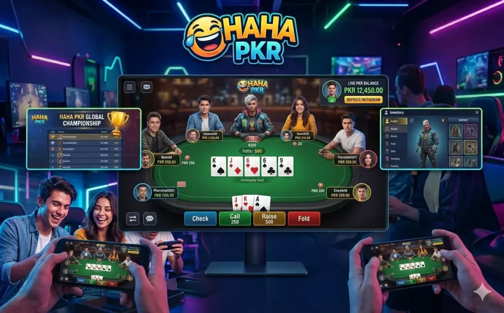 Features of HAHA PKR App