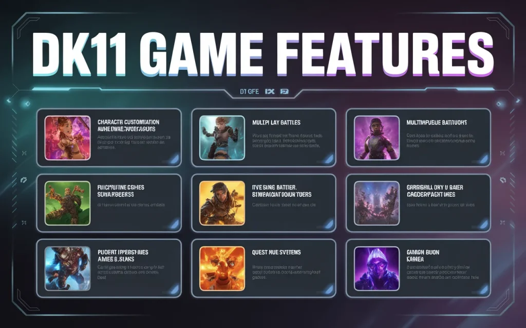 Features of DK11 Game