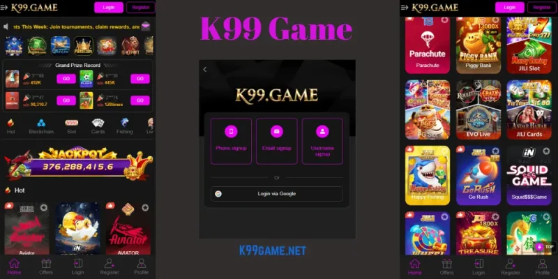 K99 Game APK – Play Slots & Aviator, Earn Real Money Online